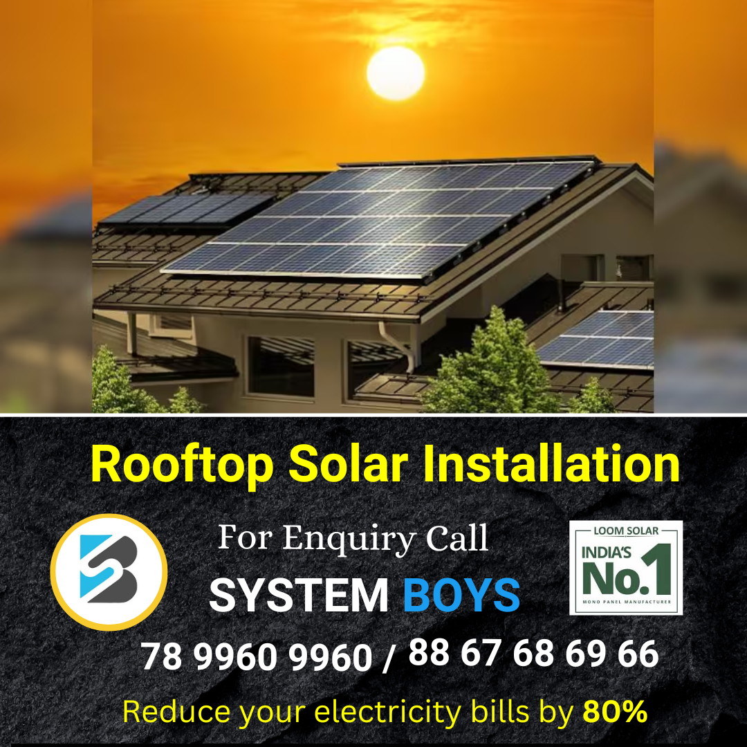 Rooftop Solar Installatioin